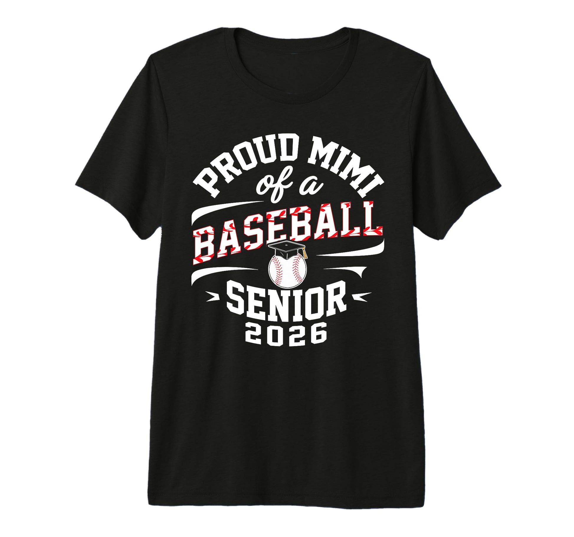 Proud Mimi 2026 Baseball Senior T-Shirt - Novelty Apparel for Adults - T-Shirt, Sweatshirt, Hoodie