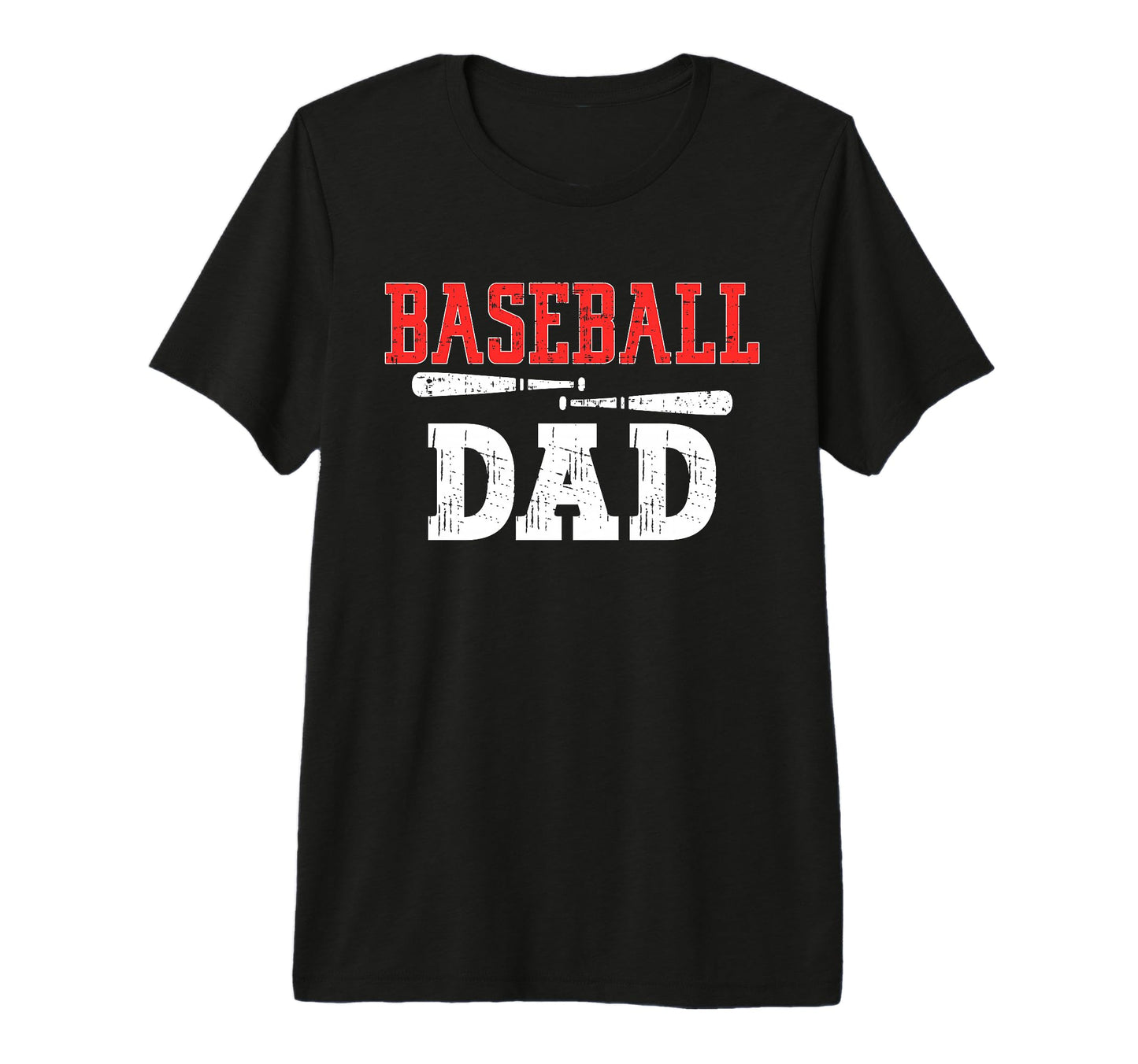 Baseball Dad Player Fan Family T-Shirt - Casual Everyday Wear for Adults - T-Shirt, Sweatshirt, Hoodie