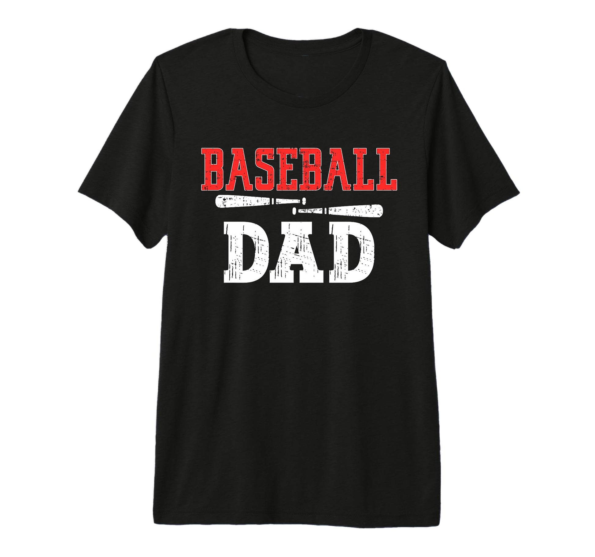 Baseball Dad Player Fan Family T-Shirt - Casual Everyday Wear for Adults - T-Shirt, Sweatshirt, Hoodie