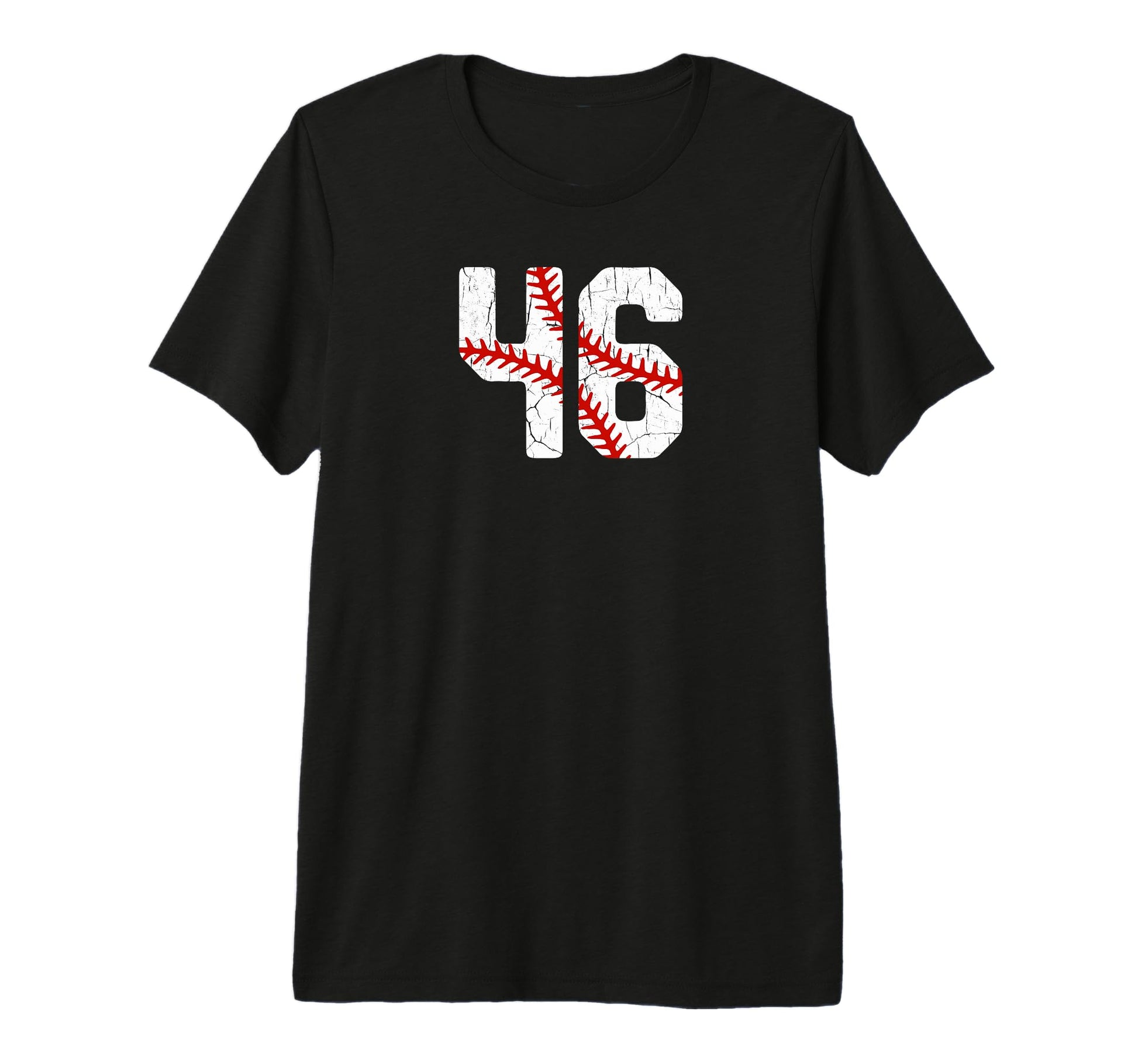 Baseball Player Jersey Number 46 T-Shirt - Casual Everyday Wear for Adults - T-Shirt, Sweatshirt, Hoodie