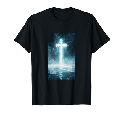 Gothic Cross Grunge Aesthetic Y2K Goth T-Shirt - Custom Art Print Unisex - T-Shirt, Sweatshirt, Hoodie