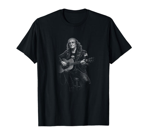 Ben Franklin Playing Acoustic Guitar T-Shirt - Casual Everyday Wear Unisex - T-Shirt, Sweatshirt, Hoodie