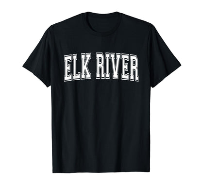 Elk River Mn Minnesota Usa Sports T-Shirt - Fun Novelty Design Unisex - T-Shirt, Sweatshirt, Hoodie