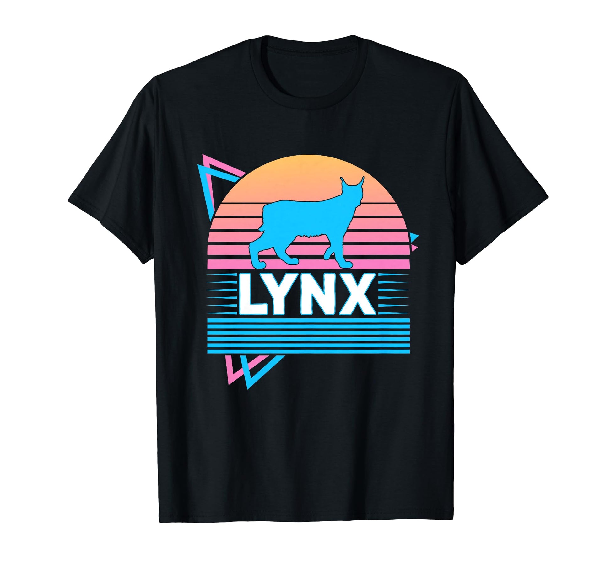 Lynx Vaporwave Aesthetic T-Shirt - Trendy Graphic Unisex - T-Shirt, Sweatshirt, Hoodie