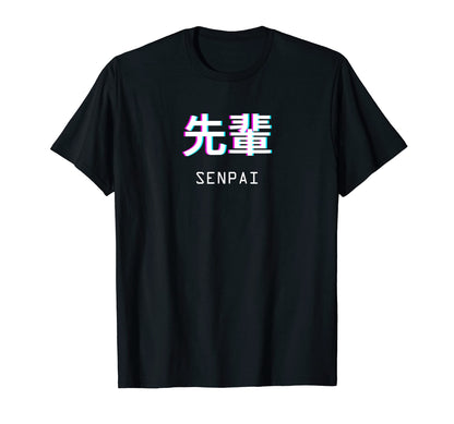 Senpai Japanese Anime Aesthetic T-Shirt - Novelty Apparel for Adults - T-Shirt, Sweatshirt, Hoodie