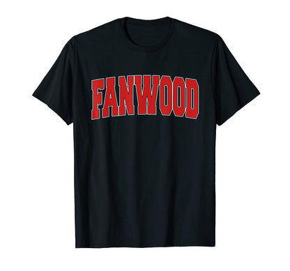 Fanwood Nj New Jersey Varsity Usa T-Shirt - Aesthetic Graphic for Adults - T-Shirt, Sweatshirt, Hoodie