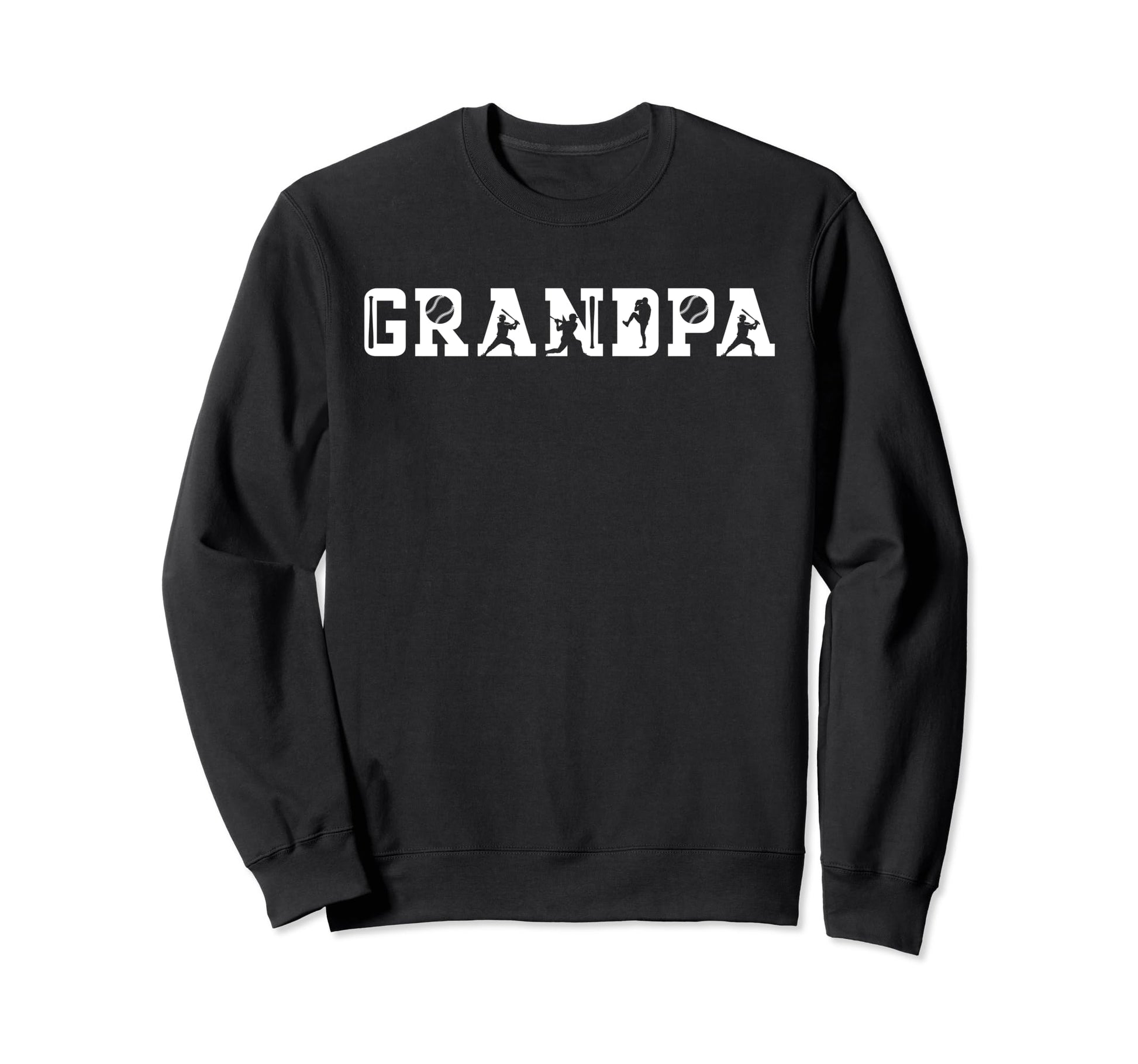 Grandpa Proud Baseball Grandpa Sweatshirt - Streetwear Style for Adults - T-Shirt, Sweatshirt, Hoodie