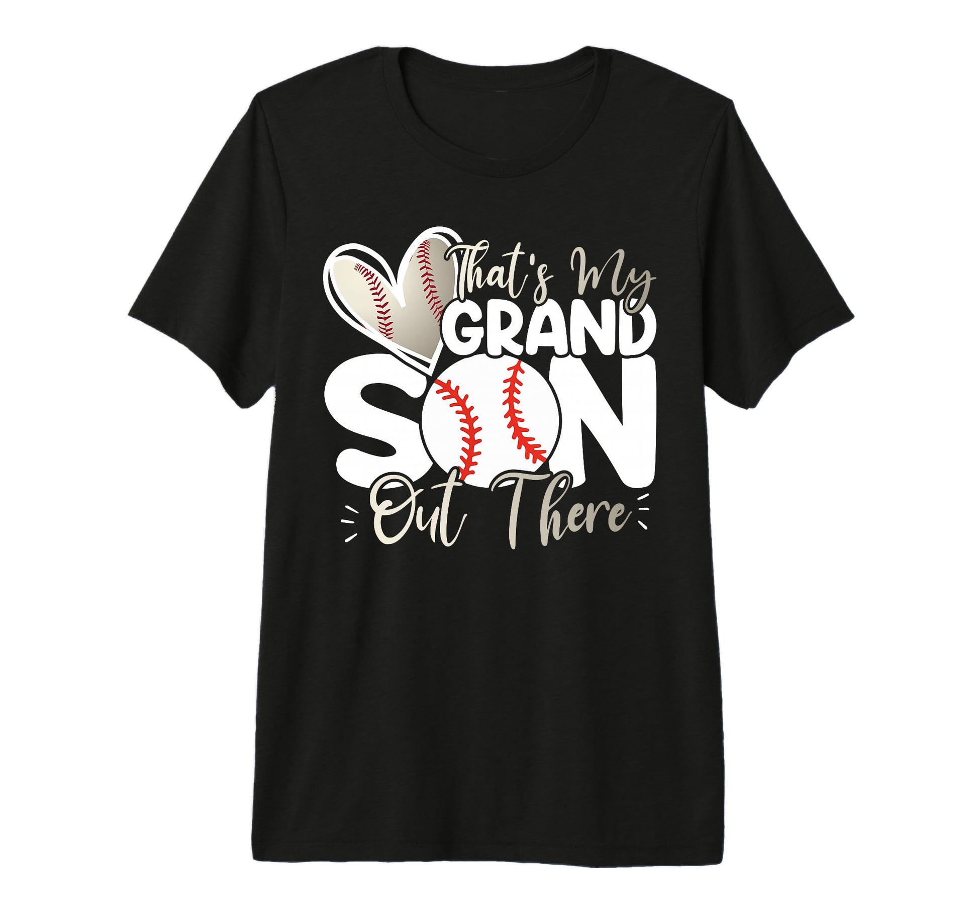Thats My Grandson Out There Baseball T-Shirt - Streetwear Style for Adults - T-Shirt, Sweatshirt, Hoodie