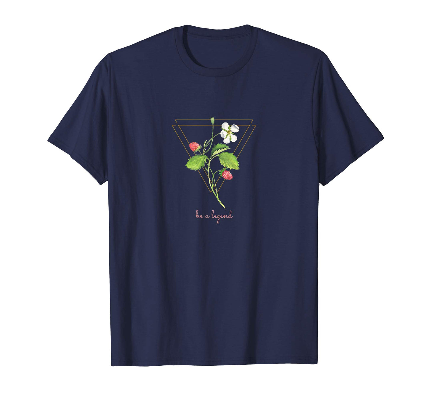 Be Legend Trendy Aesthetic Strawberry T-Shirt - Unique Graphic for Adults - T-Shirt, Sweatshirt, Hoodie
