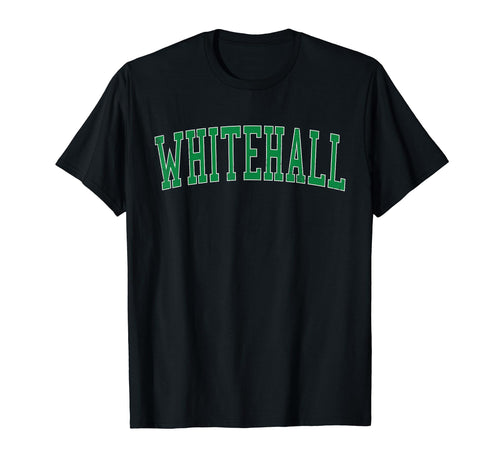 Whitehall Oh Distressed Green Varsity T-Shirt - Graphic Print Men Women - T-Shirt, Sweatshirt, Hoodie