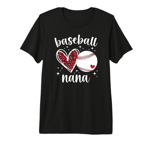 Baseball Nana Baseball Player Nana T-Shirt - Graphic Print Men Women - T-Shirt, Sweatshirt, Hoodie