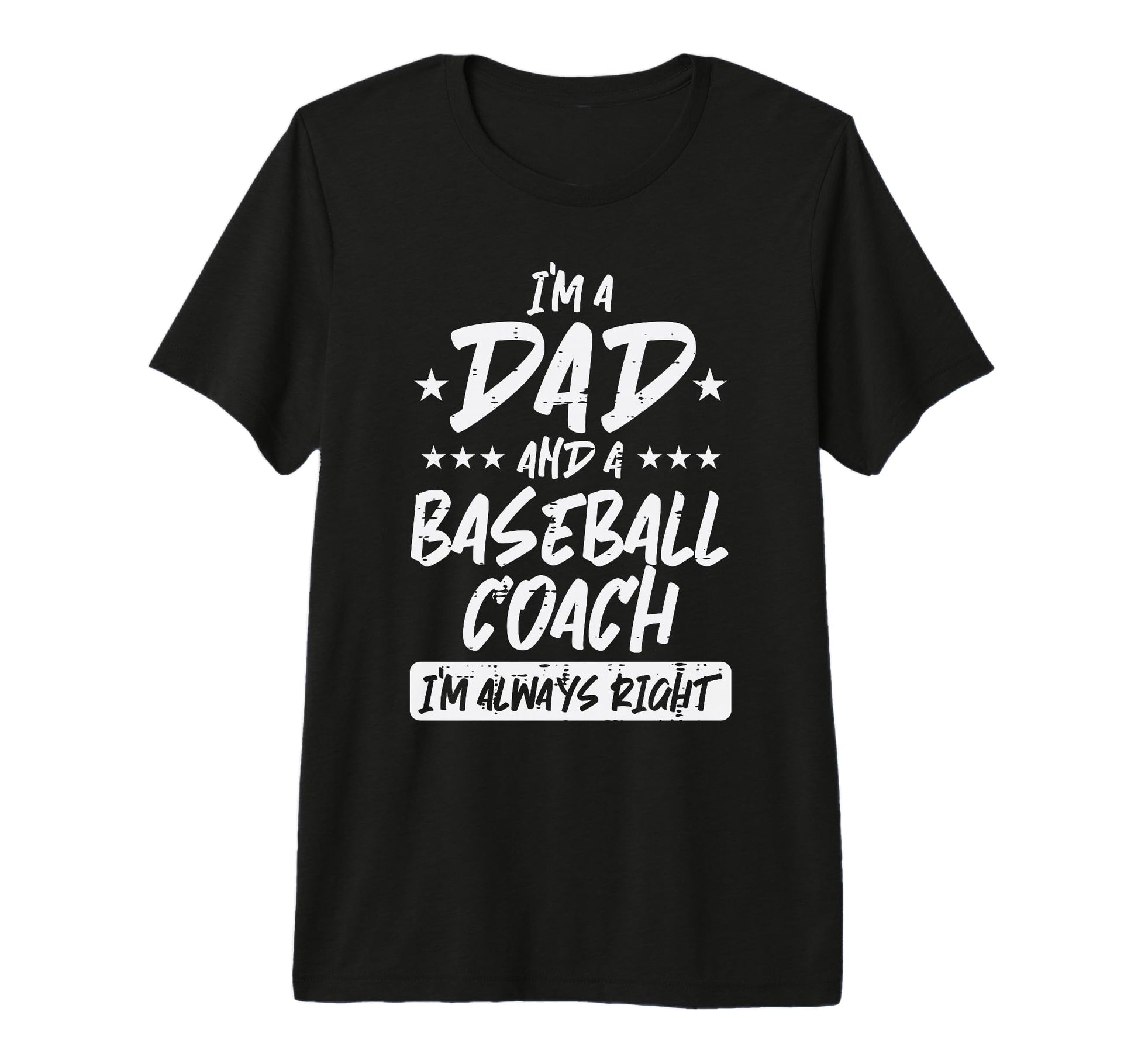 Im Dad Baseball Coach Funny T-Shirt - Fun Novelty Design for Adults - T-Shirt, Sweatshirt, Hoodie