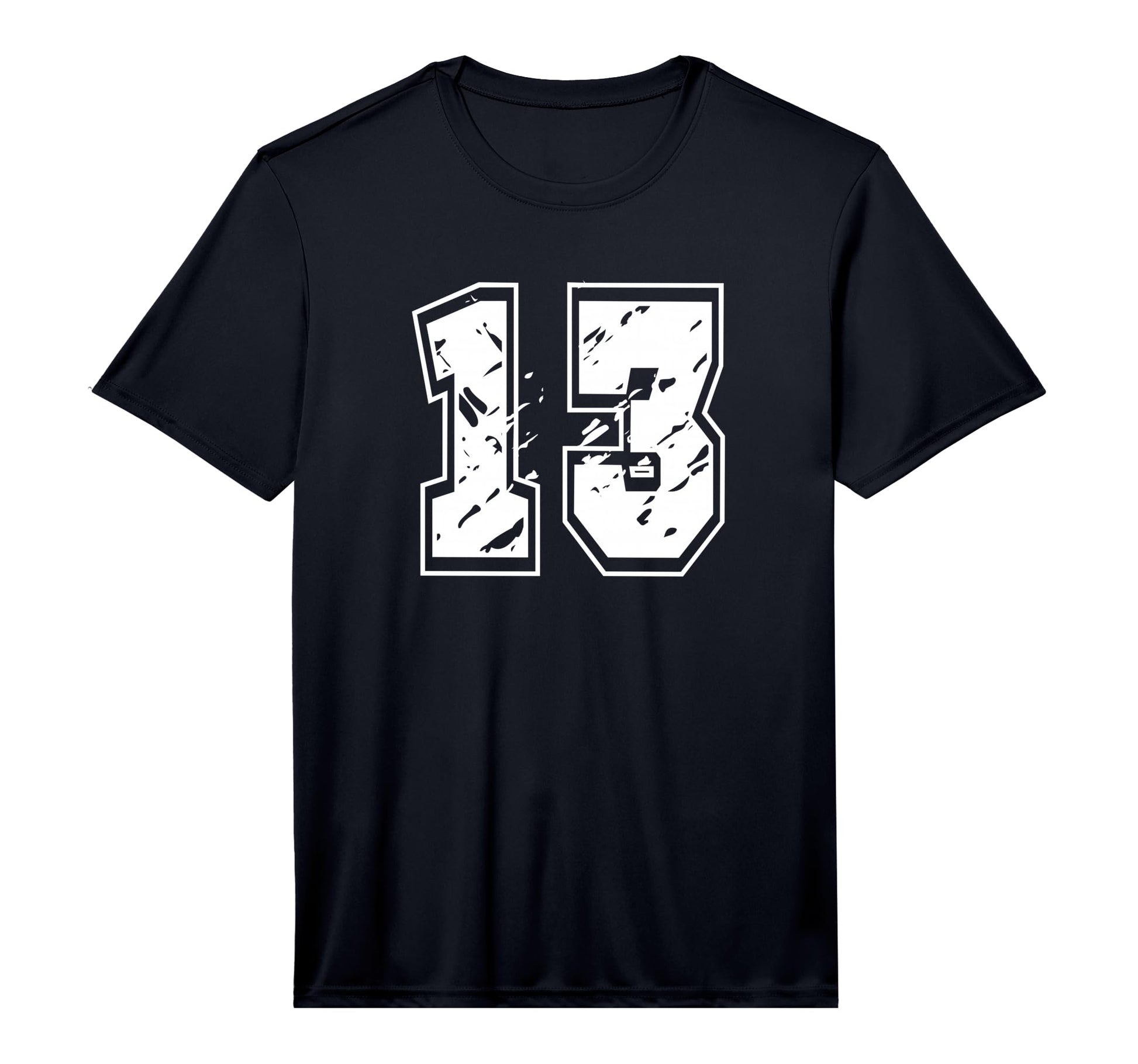 Number 13 Sports Team Performance T-Shirt - Unique Graphic Men Women - T-Shirt, Sweatshirt, Hoodie