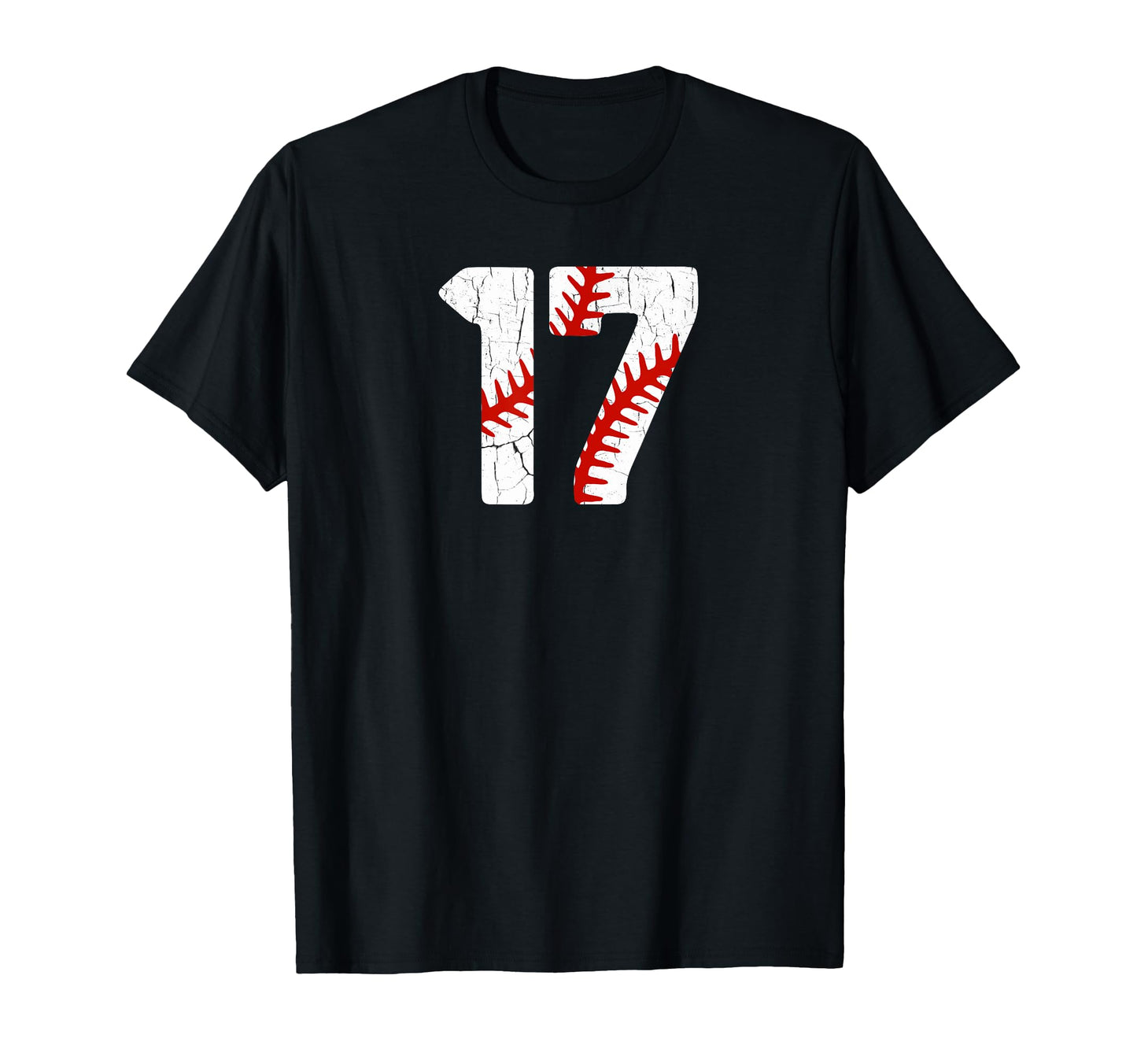 Baseball Player Jersey Number 17 17 Proud T-Shirt - Trendy Graphic Unisex - T-Shirt, Sweatshirt, Hoodie