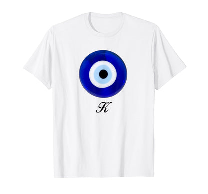 Evil Eye K Coquette Girlcore Y2K Aesthetic T-Shirt - Unique Graphic Unisex - T-Shirt, Sweatshirt, Hoodie