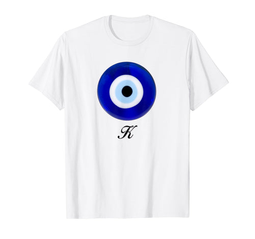 Evil Eye K Coquette Girlcore Y2K Aesthetic T-Shirt - Unique Graphic Unisex - T-Shirt, Sweatshirt, Hoodie