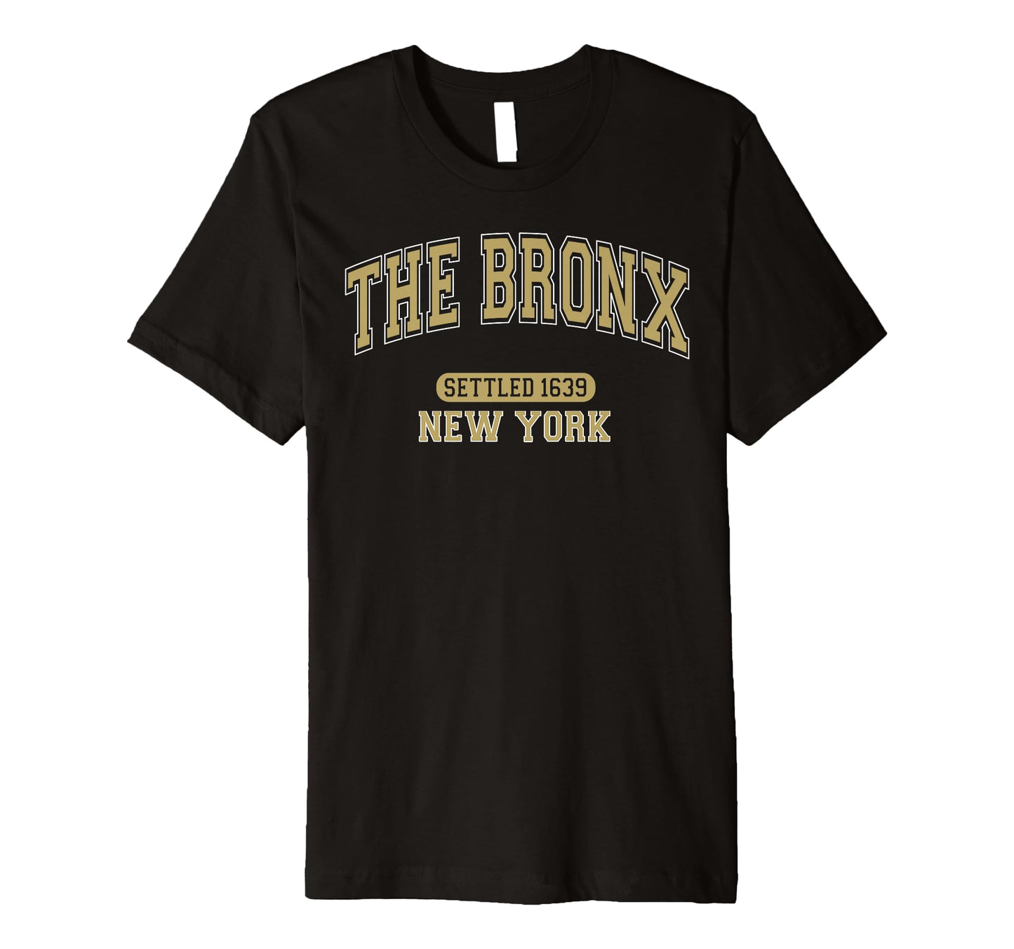 Bronx New York Settled 1639 Sports T-Shirt - Streetwear Style Men Women - T-Shirt, Sweatshirt, Hoodie