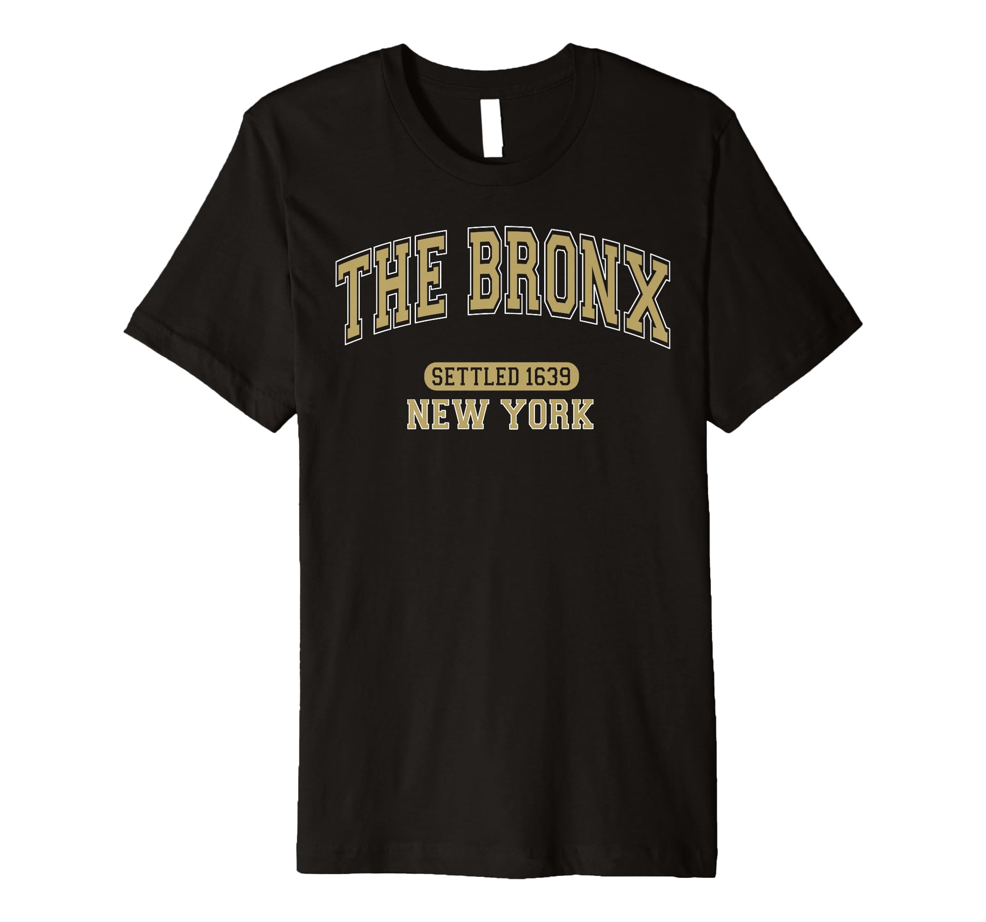 Bronx New York Settled 1639 Sports T-Shirt - Streetwear Style Men Women - T-Shirt, Sweatshirt, Hoodie