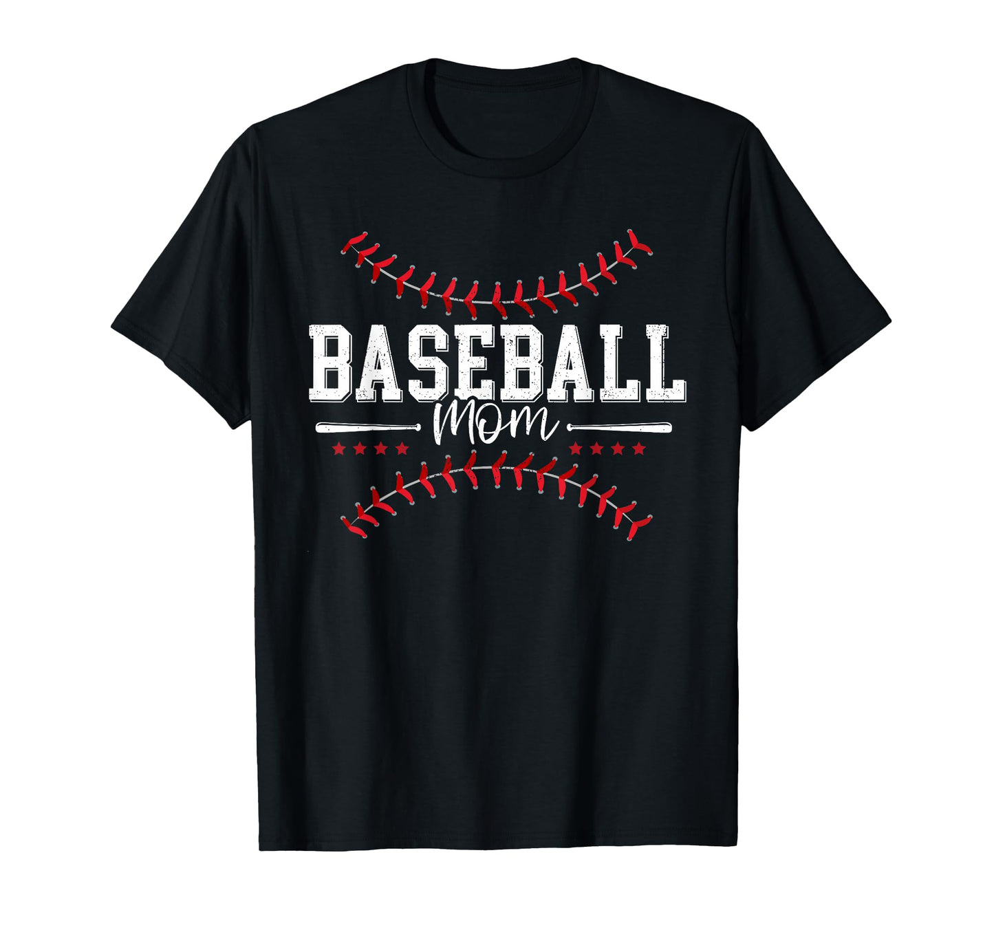 Baseball Mom Season Happy Game Day T-Shirt - Novelty Apparel for Adults - T-Shirt, Sweatshirt, Hoodie