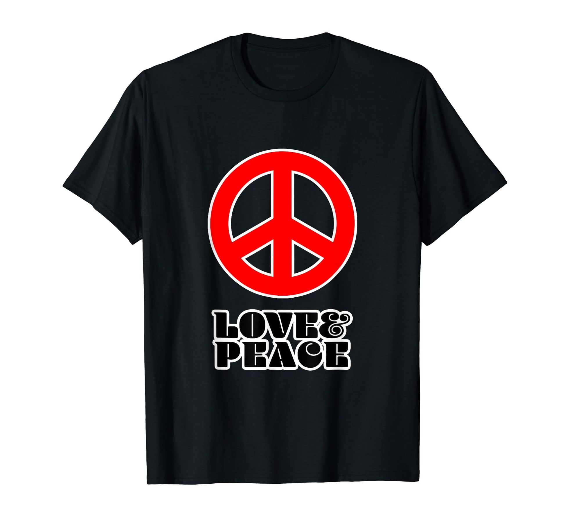 Love Peace T-Shirt - Custom Art Print for Adults - T-Shirt, Sweatshirt, Hoodie