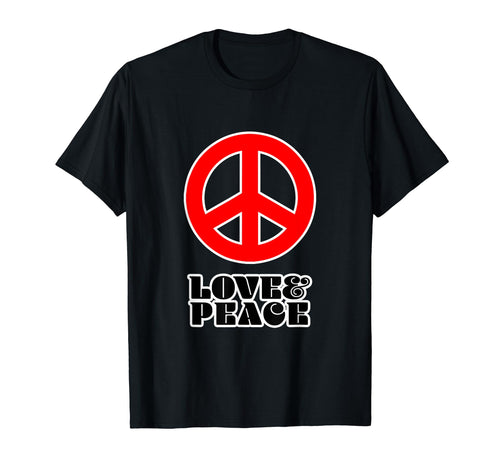 Love Peace T-Shirt - Custom Art Print for Adults - T-Shirt, Sweatshirt, Hoodie