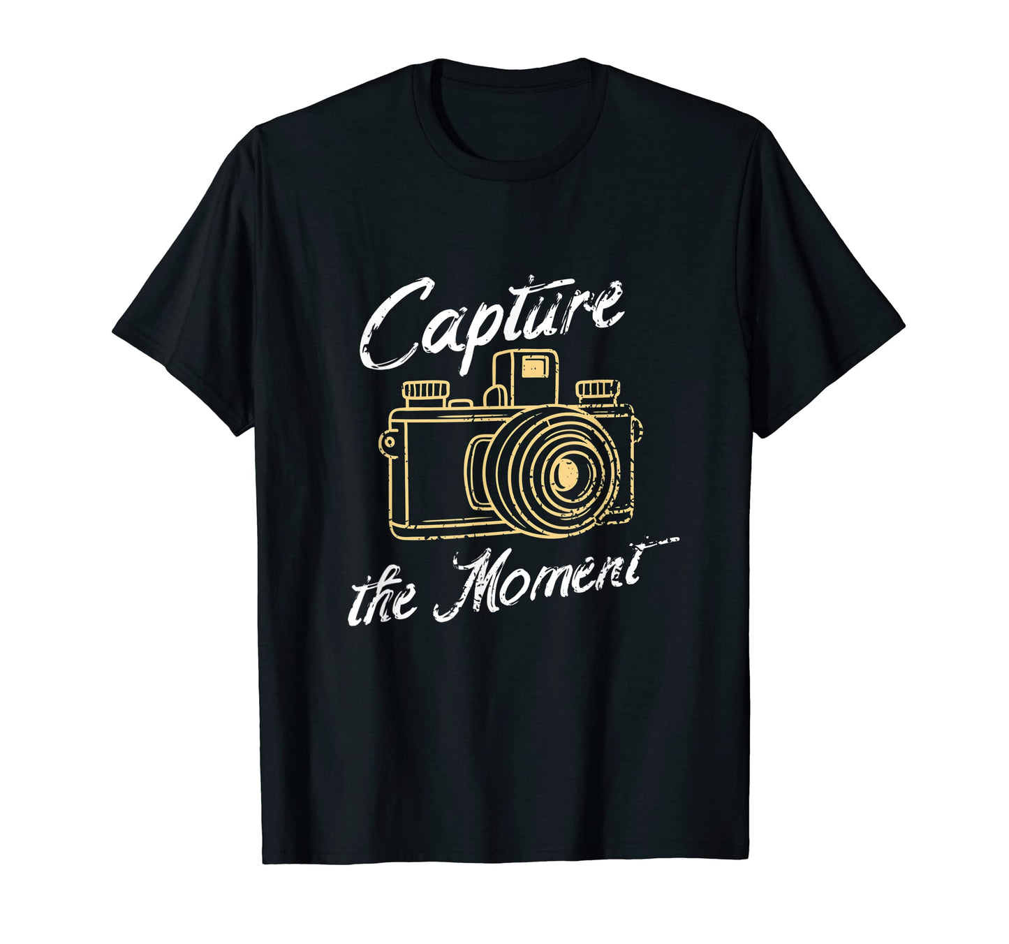 Capture Moment Camera Photography T-Shirt - Streetwear Style for Adults - T-Shirt, Sweatshirt, Hoodie