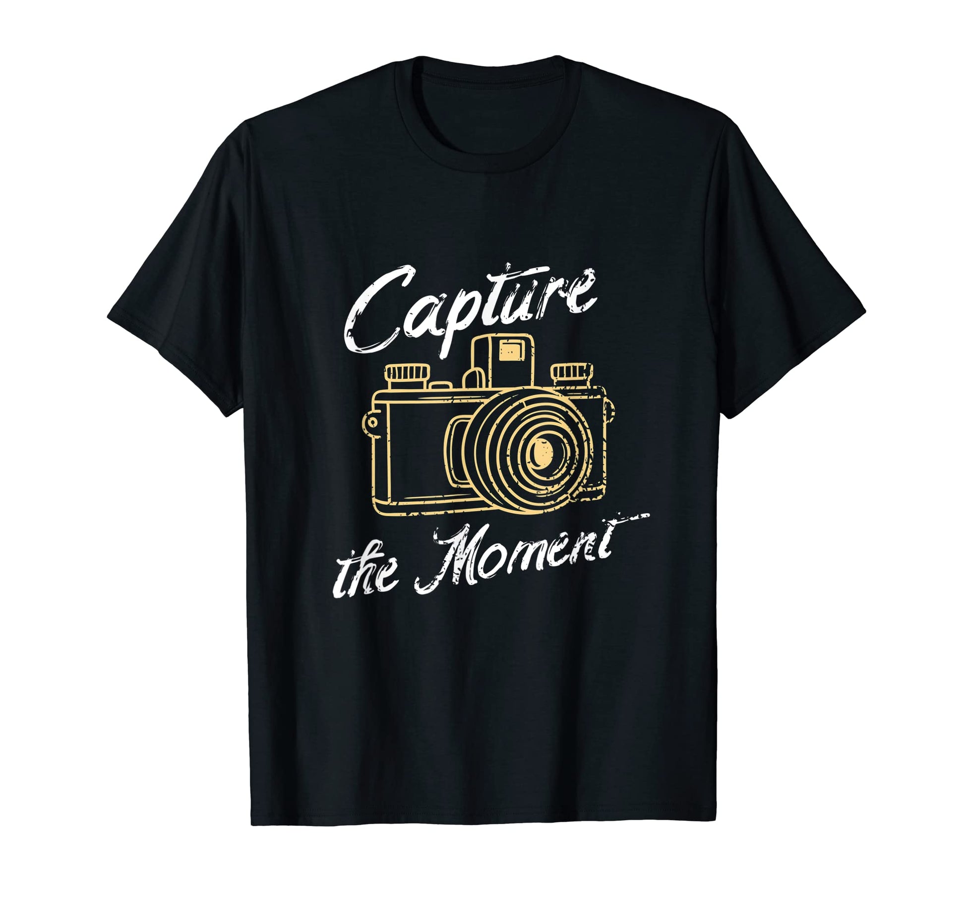 Capture Moment Camera Photography T-Shirt - Streetwear Style for Adults - T-Shirt, Sweatshirt, Hoodie