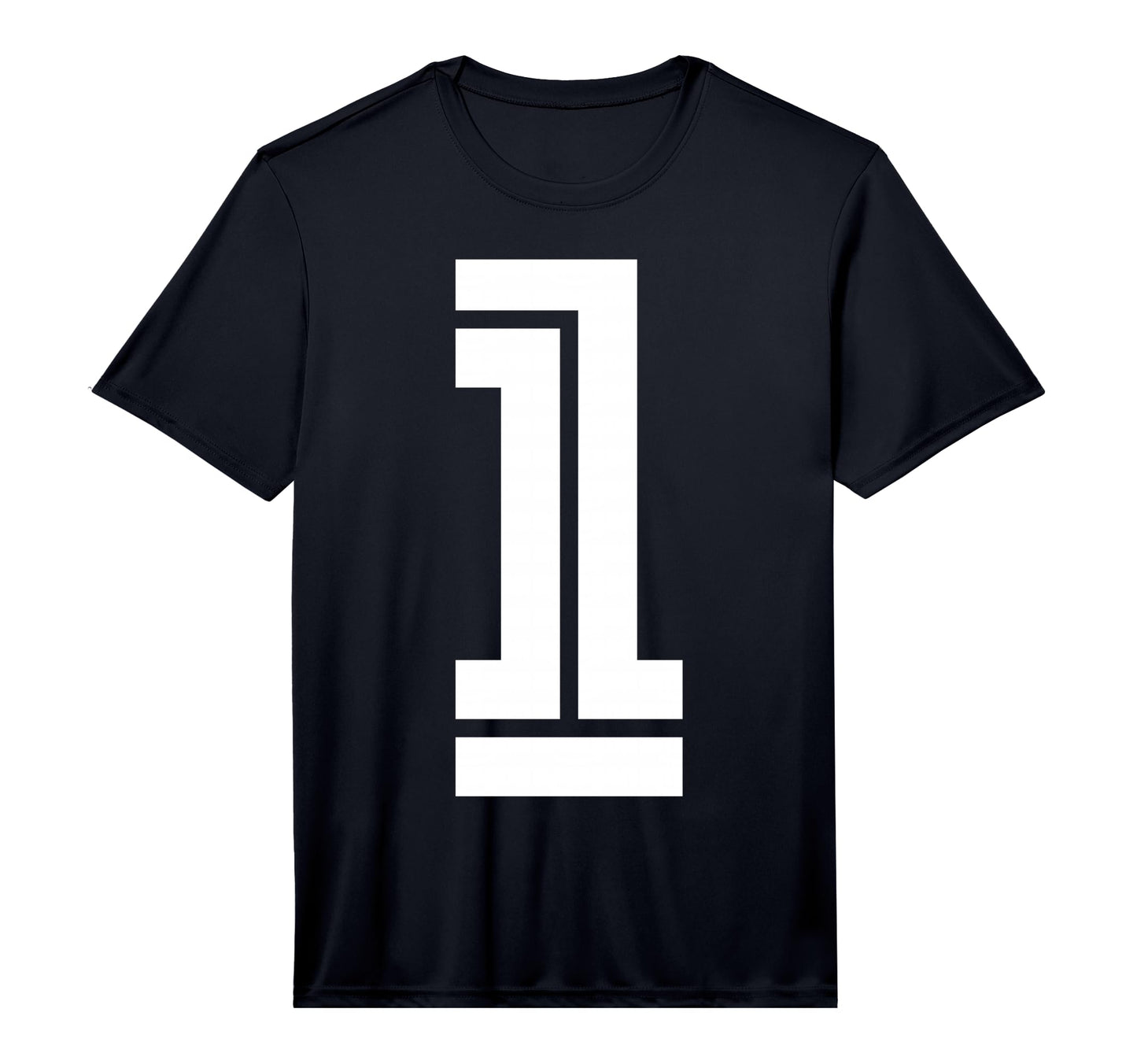 1 Sports Team Number Fan Performance T-Shirt - Fun Novelty Design Men Women - T-Shirt, Sweatshirt, Hoodie