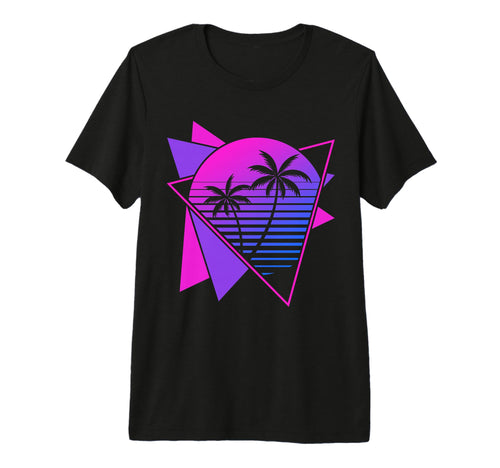 80S Synthwave Aesthetic 1990S Art T-Shirt - Trendy Graphic Unisex - T-Shirt, Sweatshirt, Hoodie