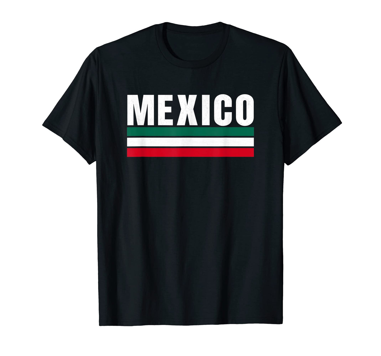 Mexico Green White Red Mexico Fan T-Shirt - Fun Novelty Design for Adults - T-Shirt, Sweatshirt, Hoodie