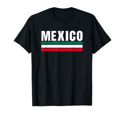 Mexico Green White Red Mexico Fan T-Shirt - Fun Novelty Design for Adults - T-Shirt, Sweatshirt, Hoodie