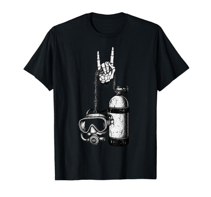 Scuba Diver Diving 90S Alt Metal T-Shirt - Streetwear Style Men Women - T-Shirt, Sweatshirt, Hoodie