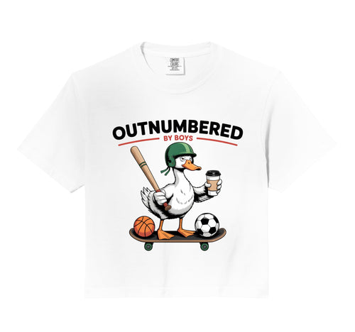 Outnumbered Baseball Mama Goose T-Shirt - Novelty Apparel Men Women - T-Shirt, Sweatshirt, Hoodie