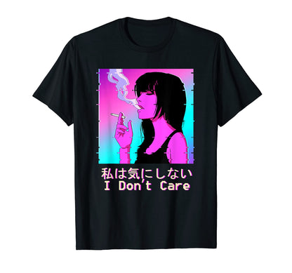 Sad Glitch Aesthetic Vaporwave T-Shirt - Custom Art Print for Adults - T-Shirt, Sweatshirt, Hoodie