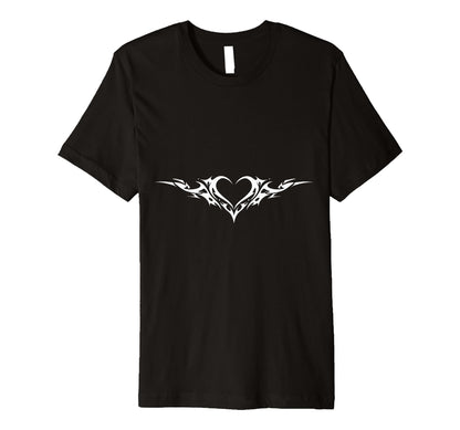 Alt Aesthetic Heart Tribal Heart Love T-Shirt - Trendy Graphic Men Women - T-Shirt, Sweatshirt, Hoodie