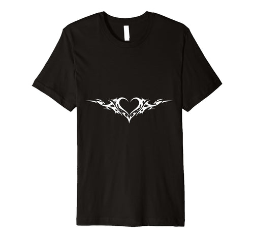 Alt Aesthetic Heart Tribal Heart Love T-Shirt - Trendy Graphic Men Women - T-Shirt, Sweatshirt, Hoodie