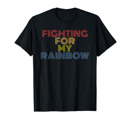 Fighting My Rainbow 70S T-Shirt - Graphic Print Men Women - T-Shirt, Sweatshirt, Hoodie