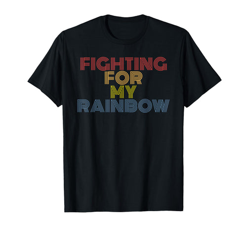 Fighting My Rainbow 70S T-Shirt - Graphic Print Men Women - T-Shirt, Sweatshirt, Hoodie