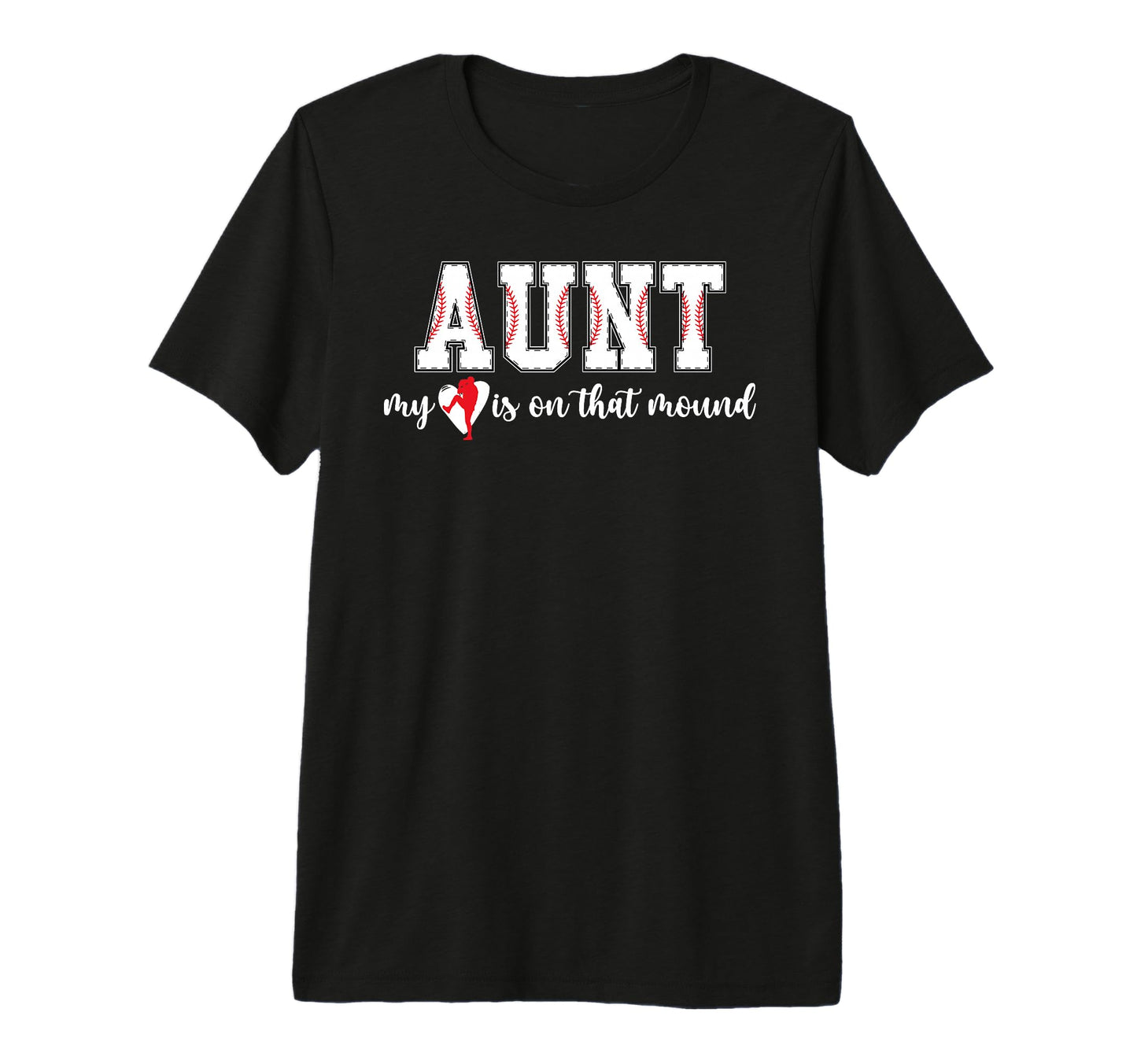 Proud Baseball Pitcher Aunt Baseball T-Shirt - Streetwear Style Unisex - T-Shirt, Sweatshirt, Hoodie