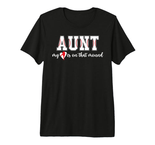 Proud Baseball Pitcher Aunt Baseball T-Shirt - Streetwear Style Unisex - T-Shirt, Sweatshirt, Hoodie