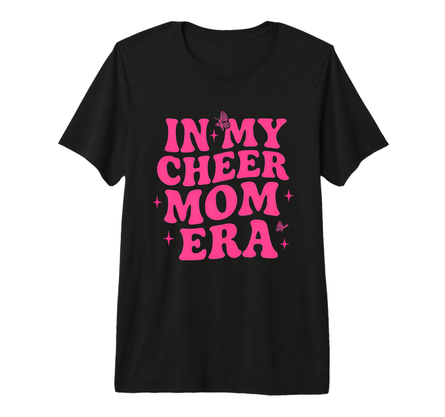 My Cheer Mom Era Groovy Cheer Mom Gifts T-Shirt - Graphic Print Unisex - T-Shirt, Sweatshirt, Hoodie
