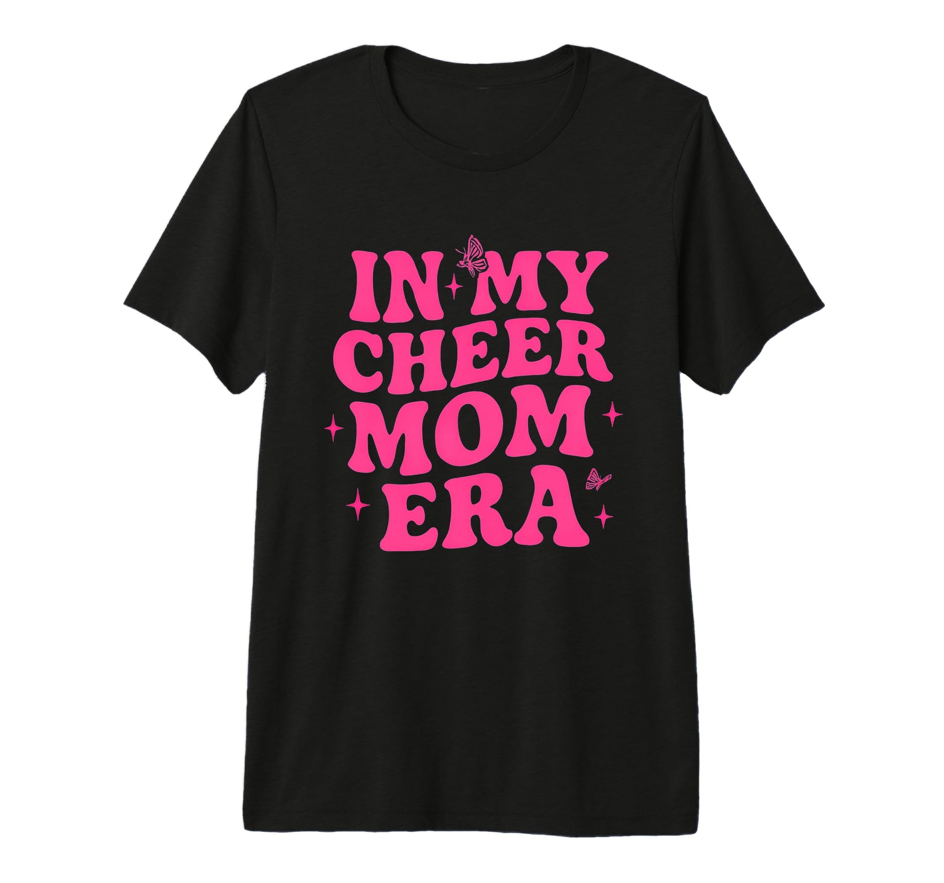 My Cheer Mom Era Groovy Cheer Mom Gifts T-Shirt - Graphic Print Unisex - T-Shirt, Sweatshirt, Hoodie