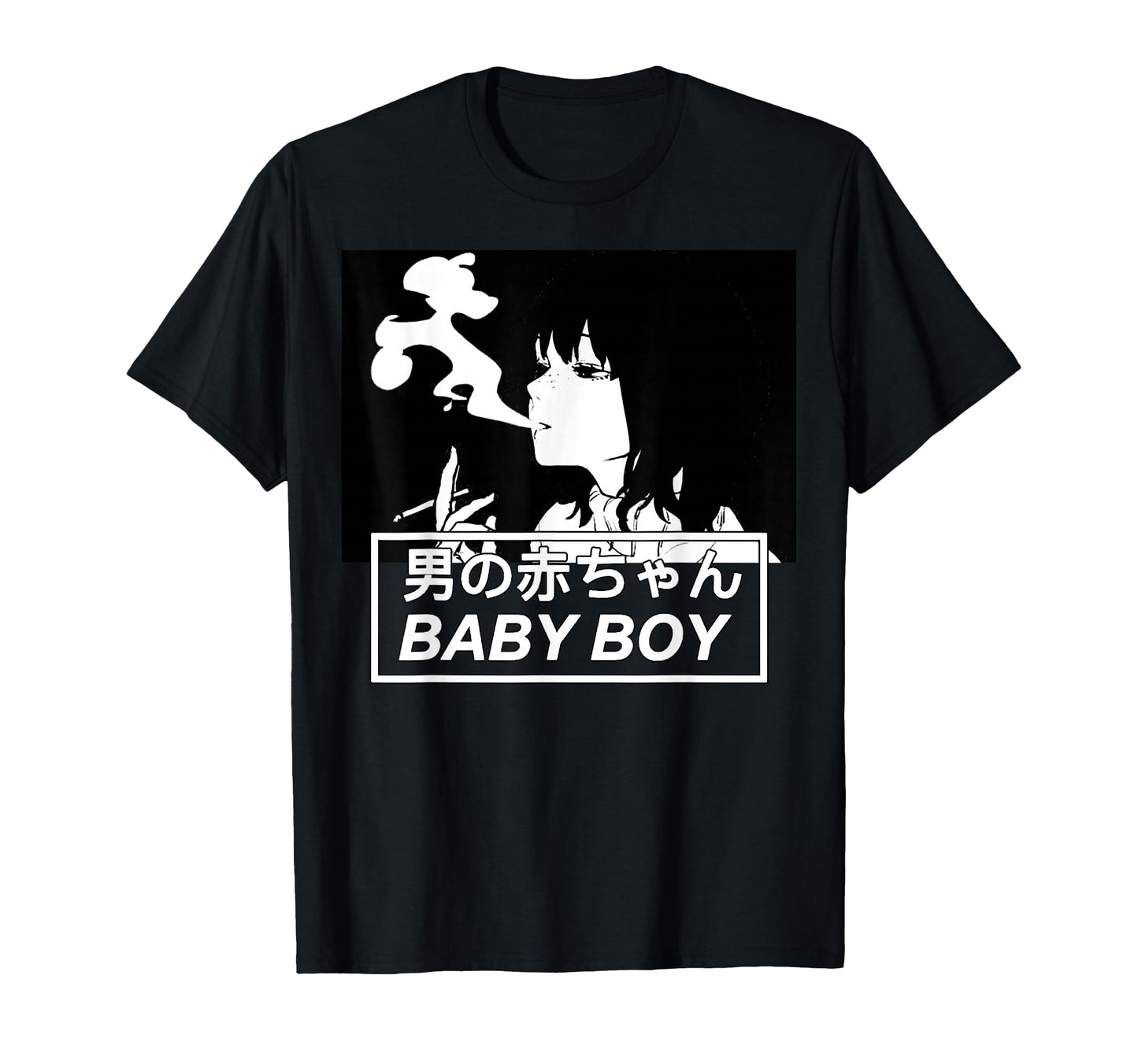 Aesthetic Vaporwave Anime T-Shirt - Custom Art Print Men Women - T-Shirt, Sweatshirt, Hoodie