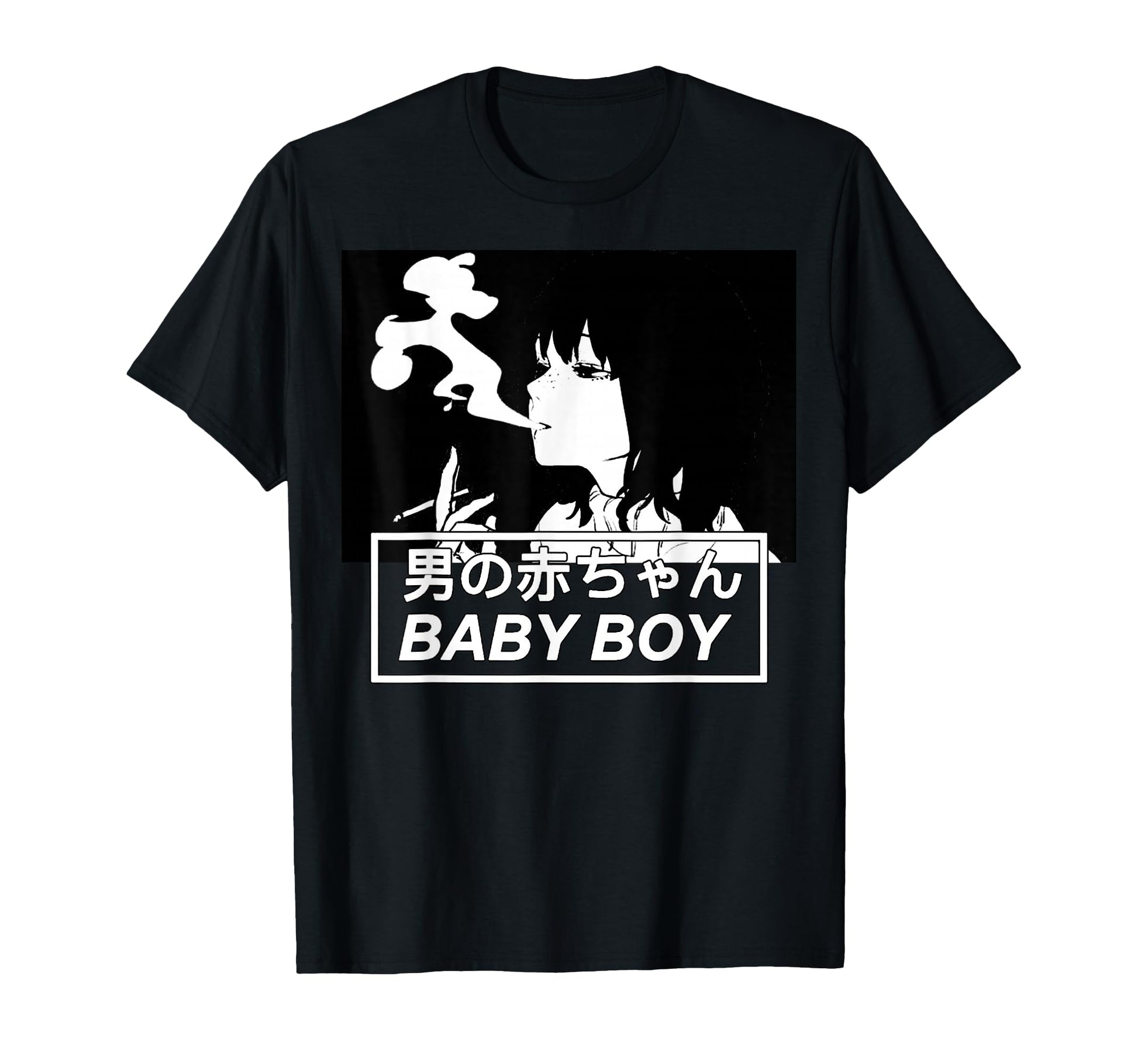 Aesthetic Vaporwave Anime T-Shirt - Custom Art Print Men Women - T-Shirt, Sweatshirt, Hoodie