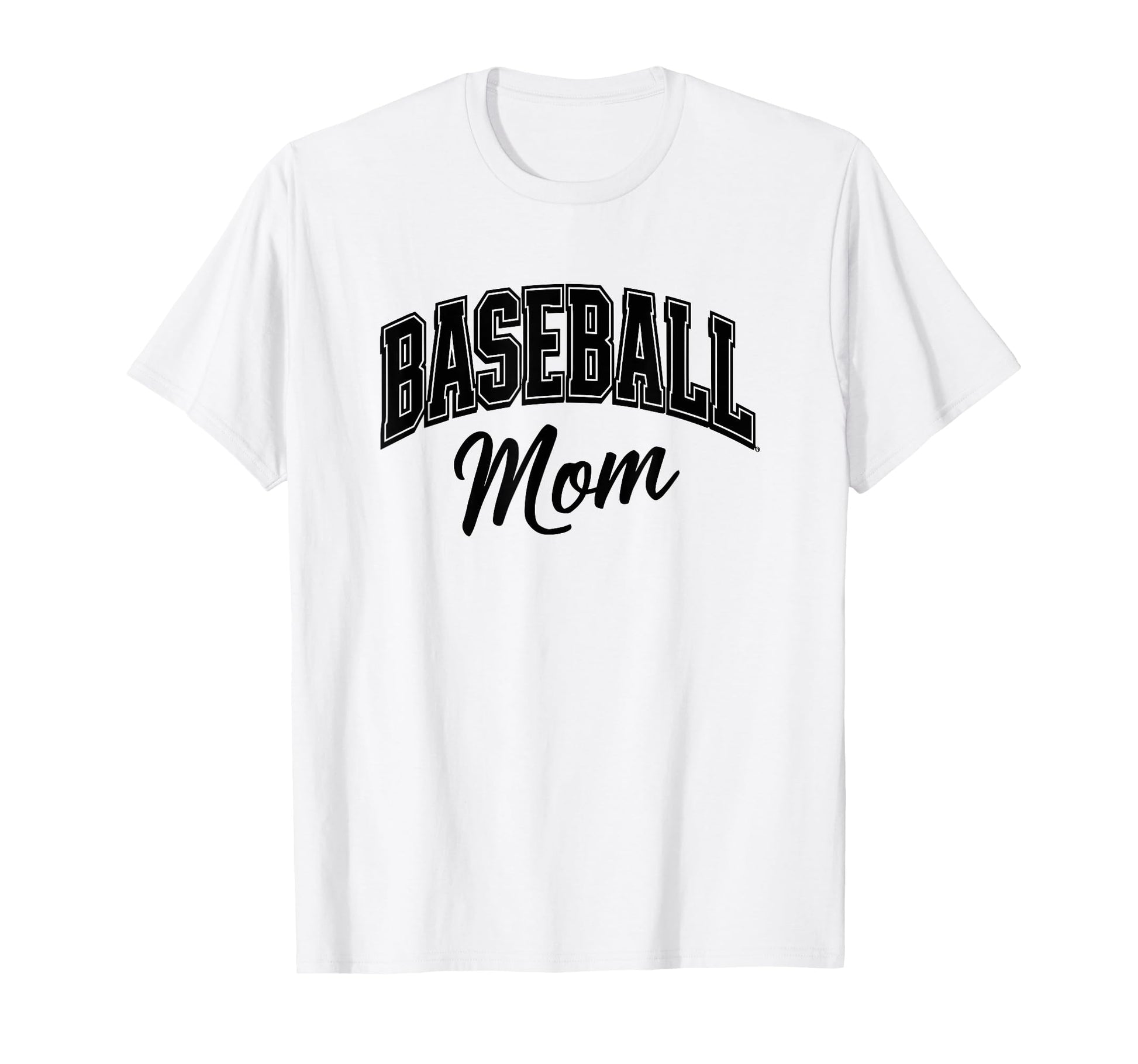 Baseball Mom Proud Sports Supporter T-Shirt - Novelty Apparel Unisex - T-Shirt, Sweatshirt, Hoodie