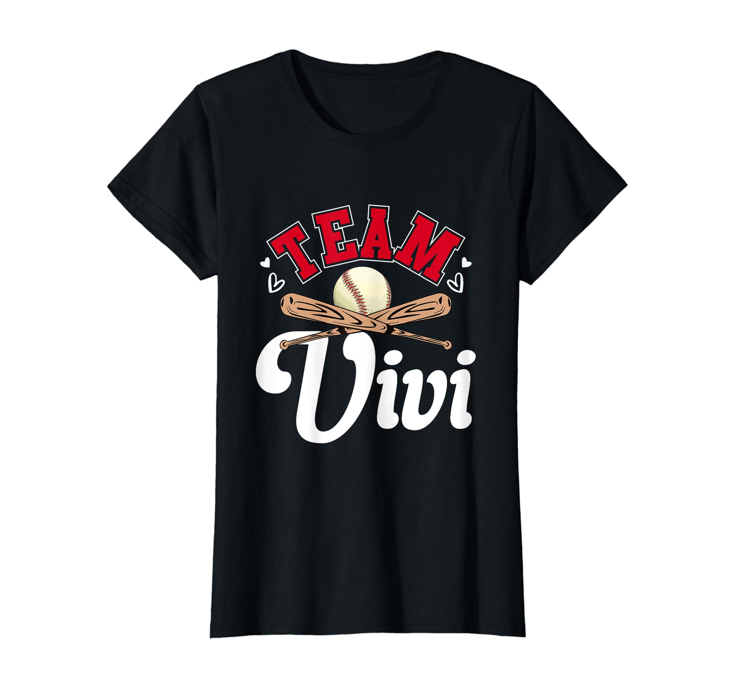 Team Vivi Mothers Day Baseball T-Shirt - Custom Art Print for Adults - T-Shirt, Sweatshirt, Hoodie