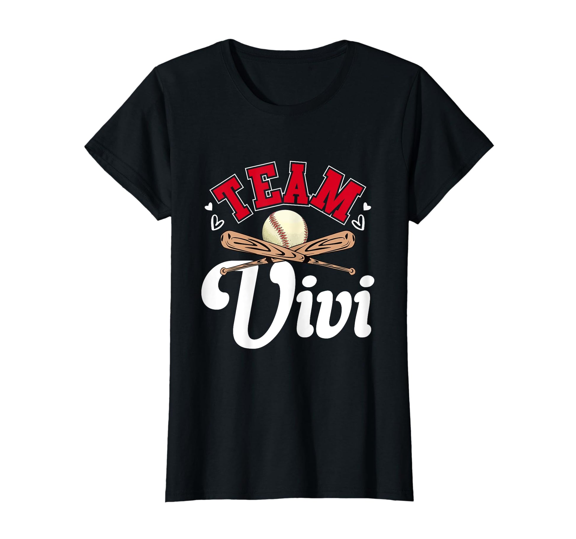Team Vivi Mothers Day Baseball T-Shirt - Custom Art Print for Adults - T-Shirt, Sweatshirt, Hoodie