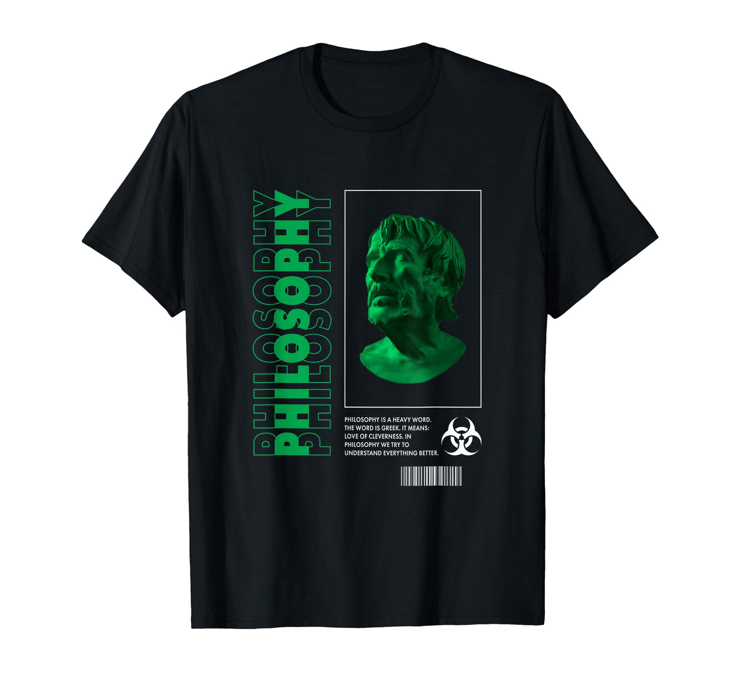 Philosophy Ancient Sculpture Aesthetic T-Shirt - Graphic Print Men Women - T-Shirt, Sweatshirt, Hoodie