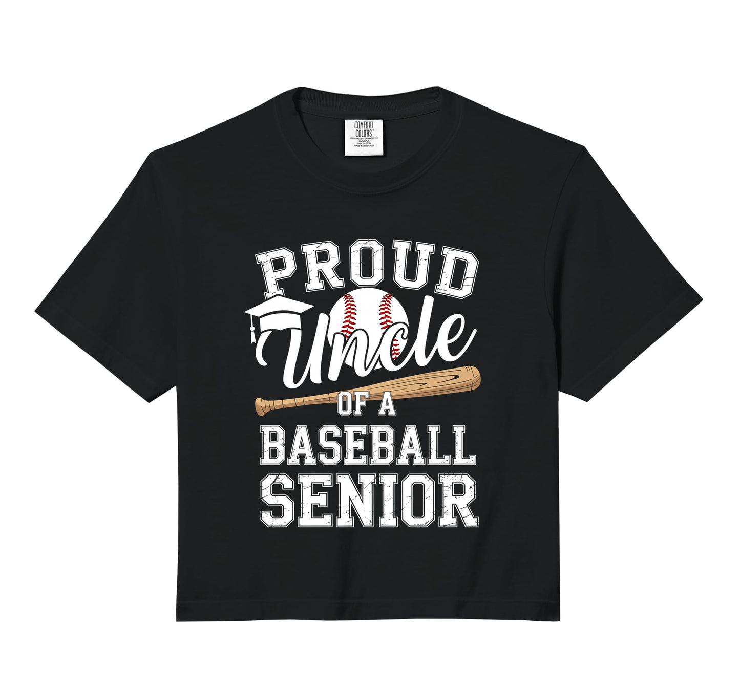 Proud Uncle 2026 Senior Baseball Sweatshirt - Aesthetic Graphic for Adults - T-Shirt, Sweatshirt, Hoodie