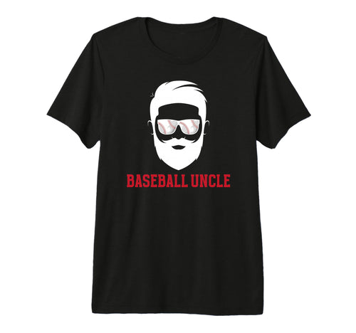 Mens Baseball Uncle Beard Uncle T-Shirt - Novelty Apparel Men Women - T-Shirt, Sweatshirt, Hoodie